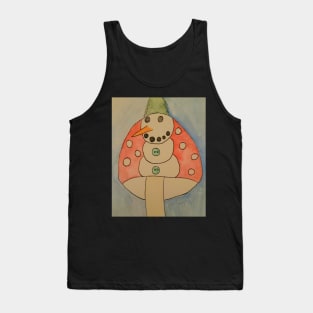 Amanita Snowman Tank Top